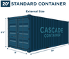 20' Standard "As Is" Shipping Container