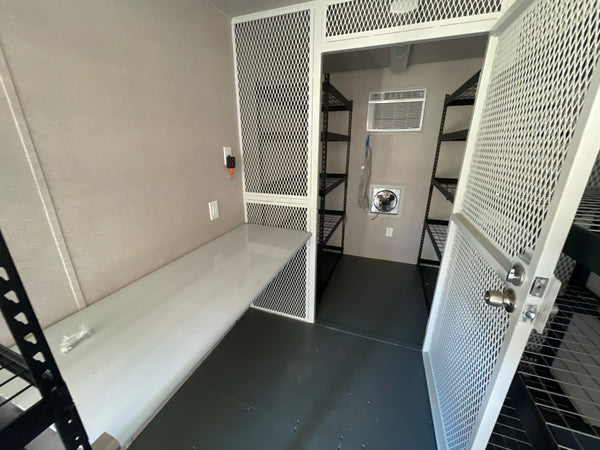 Police Evidence Locker – Partition and Door