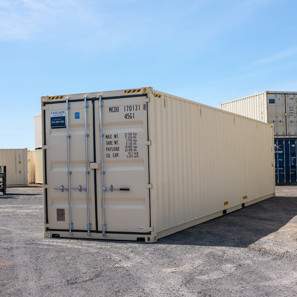 40' High Cube One Trip Shipping Container