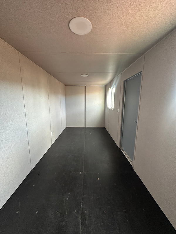 Stick Framed + Spray Foam + Vinyl Plywood Interior