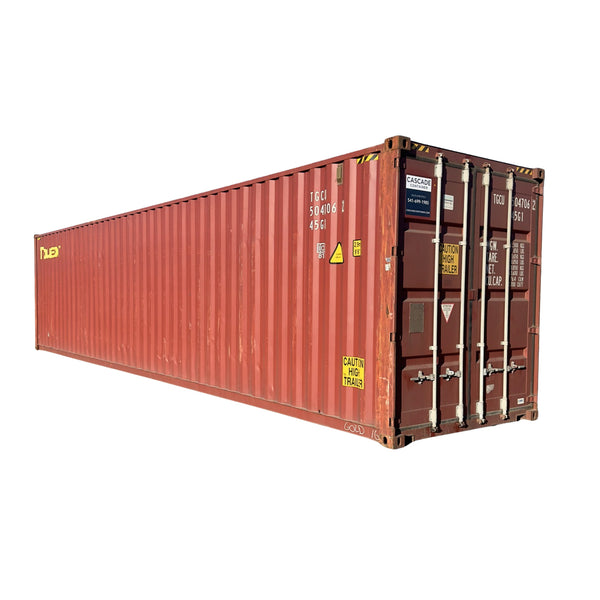 40' High Cube Premium Used Shipping Container