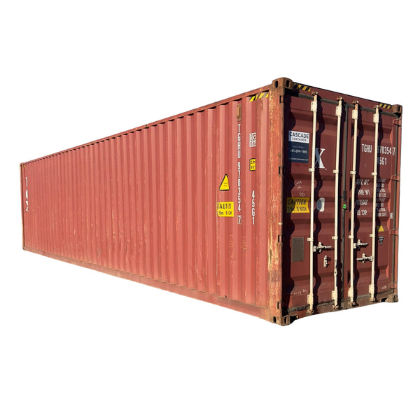 40’ High Cube Cargo Worthy Used Container