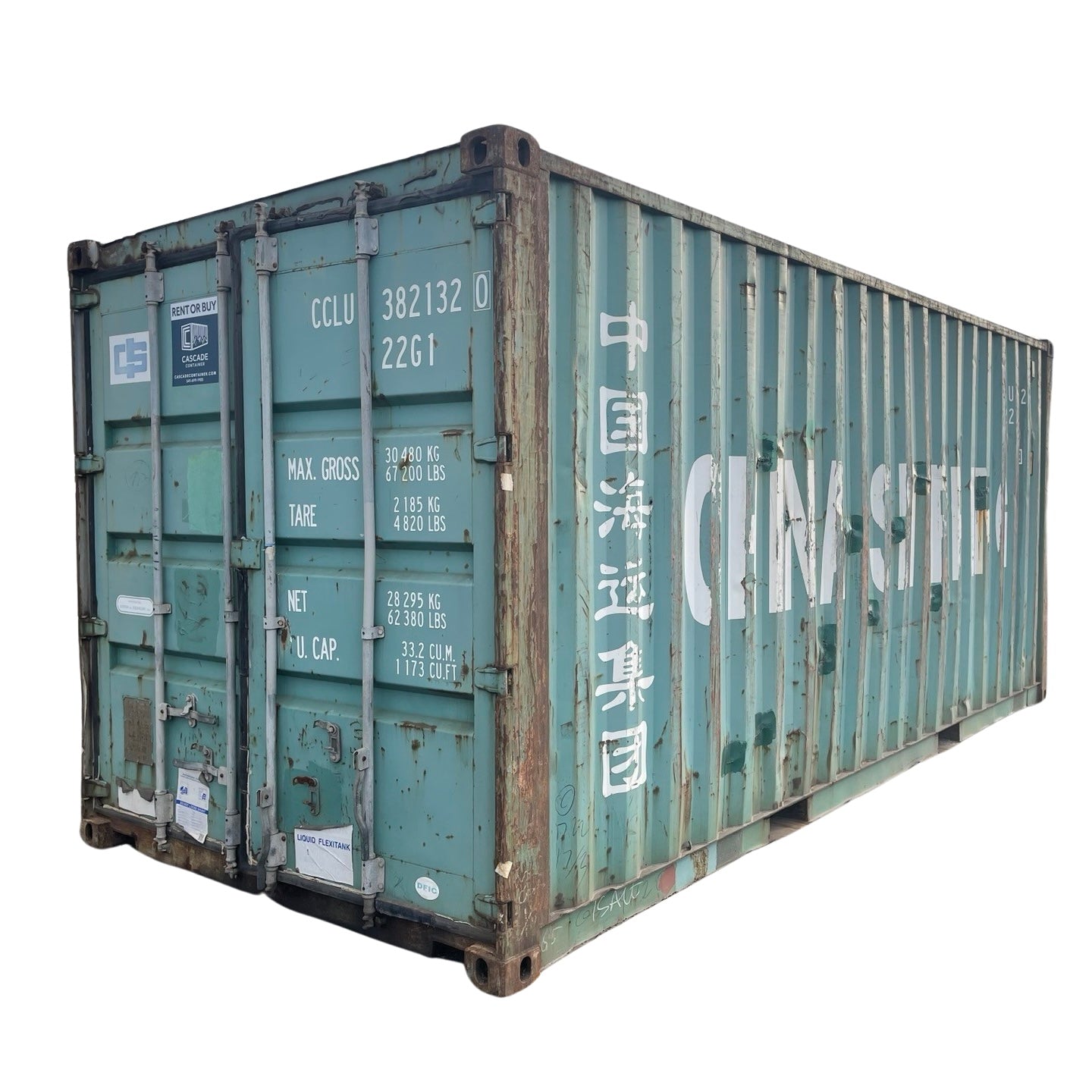 Wind Box Containers 20' Standard Wind and Weather Tight Shipping Container – Cascade Container