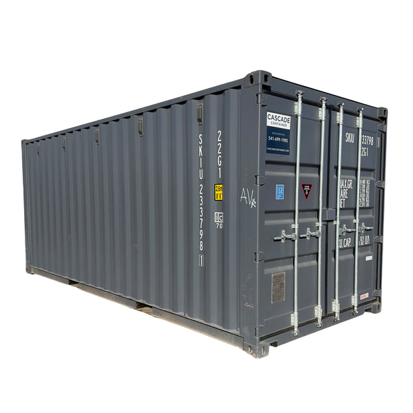 20' Standard Double Door One Trip Shipping Container