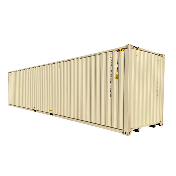 40' High Cube One Trip Shipping Container